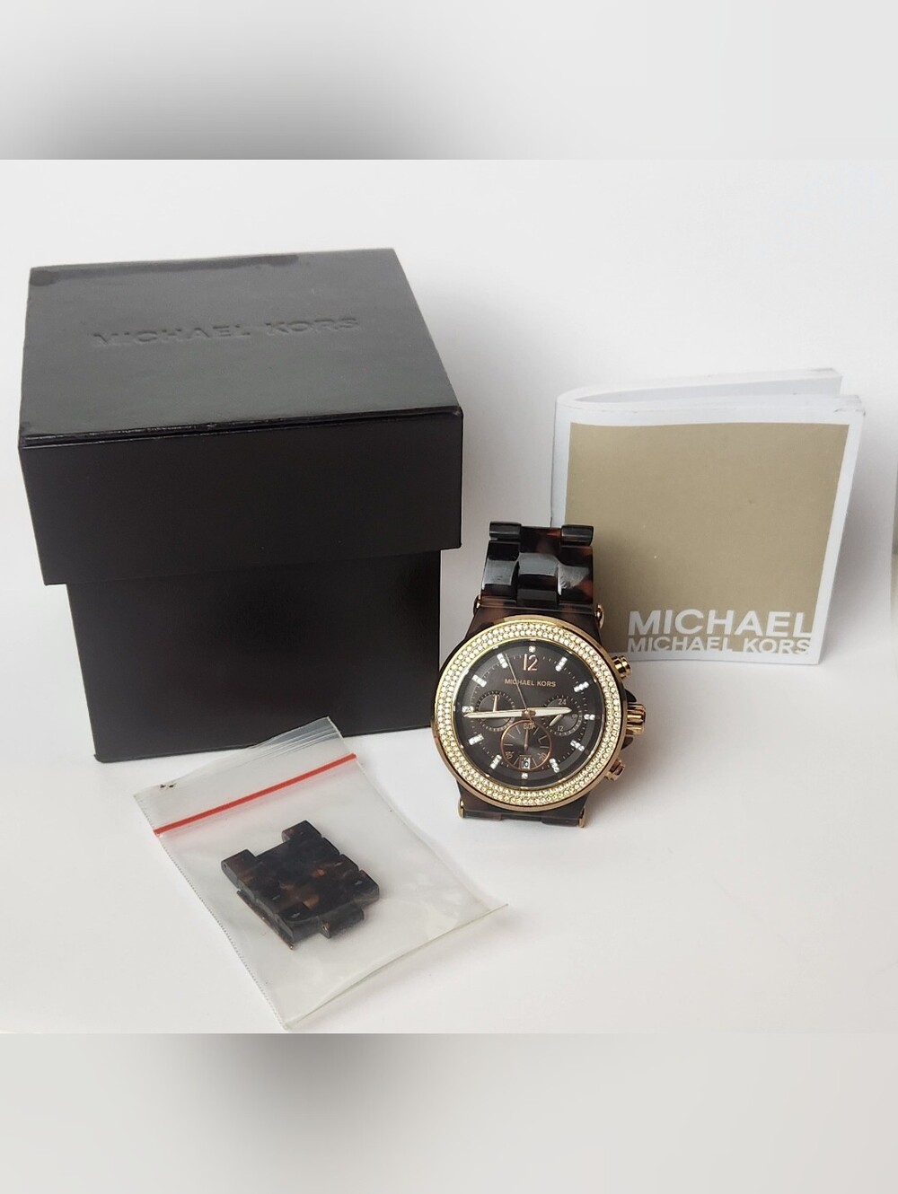 Michael Kors - Woman's Brown Tortoise Shell Watch